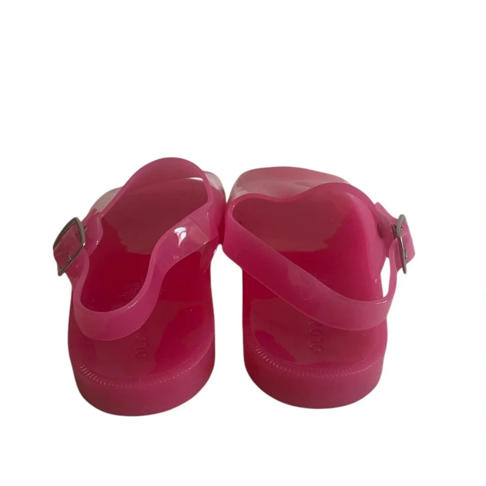 Old Navy Vibrant Pink Jelly Sandals Girls 12